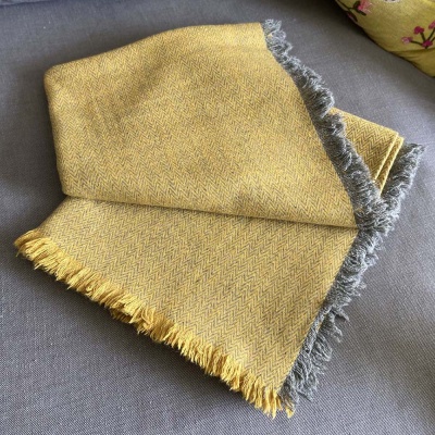 Recycled Wool Throw 